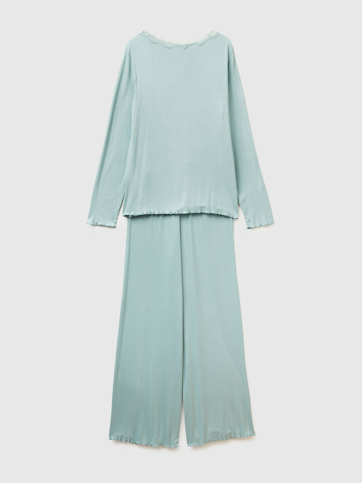 PYJAMA(SWEATER+TROUS Women image number 6